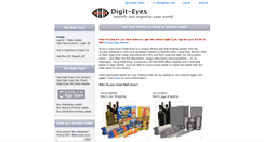 Desktop Screenshot of digit-eyes.com